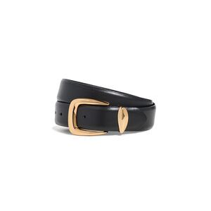9517 Women's Chunky Waist Belt, True Black